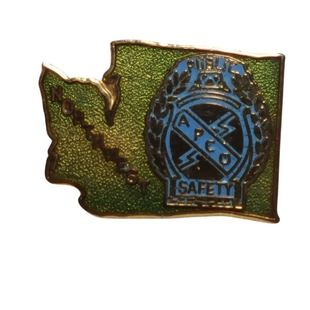 Northwest Association of Public Safety Communications Officials APCO Pin WA